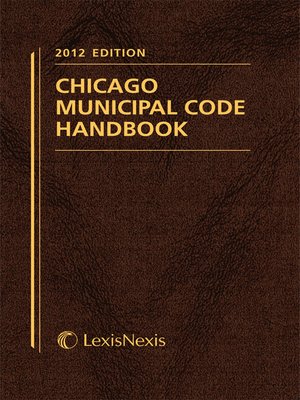 cover image of Chicago Municipal Code Handbook